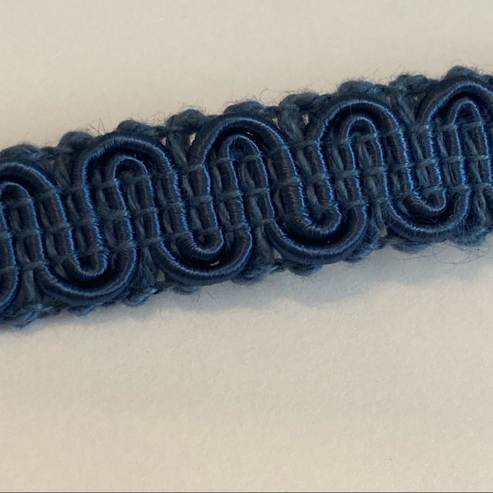Blue Trim Waverly 1/2" 6yds Sewing Ribbon Apparel Crafts Decorative